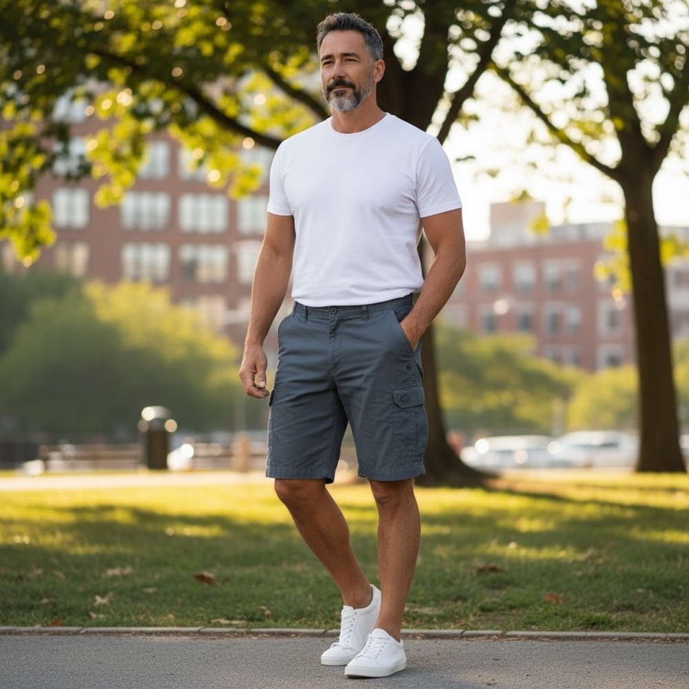 Craghoppers 36 Gray Cargo Shorts Mens Outdoor‎ Hiking Travel